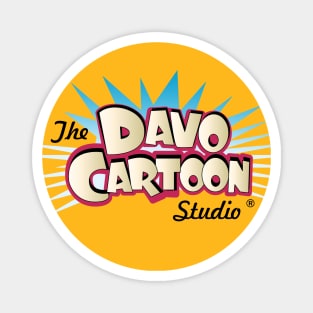 The Davo Cartoon Studio Logo in color Magnet